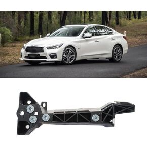 Radiator Core Support Bracket Headlight Support Fender Bracket Driver Side 625854GA0A IN1225129 Fits for Infiniti Q50 2014-2019 Q60 2017-2020