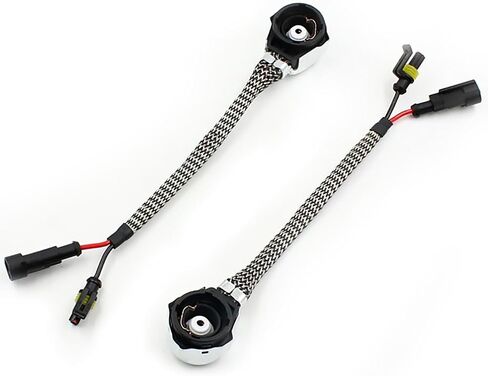 2X HID التتابع تسخير D1S D1R D1C 35 واط/55 واط أمبير الأسلاك محول لمبة/موصل الصابورة in Saudi Arabia