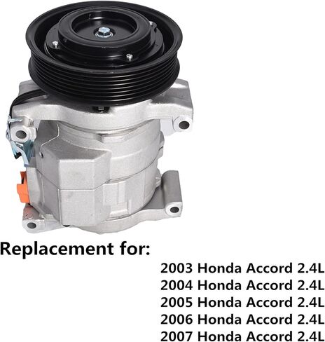 استبدال ضاغط التيار المتردد لسيارة Honda Accord 2003-2007 2.4L CO 28003C، (لا ينطبق) in Saudi Arabia