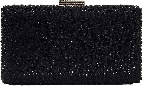HUANG ZHUANG Sparkly Gem Clutch Rhinestone Handbags Crystal Purse For Women Party Purse Wedding Evening Bag in Saudi Arabia