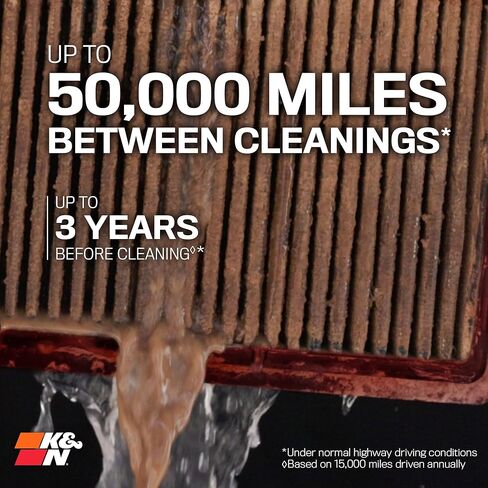 فلتر هواء المحرك K&N Select، عالي الأداء، صناعي جاف، قابل للغسل، فلتر بديل، متوافق مع 2006-2017 Toyota/Lexus (Camry، Venza، ES250)، SA-2370 in Kuwait