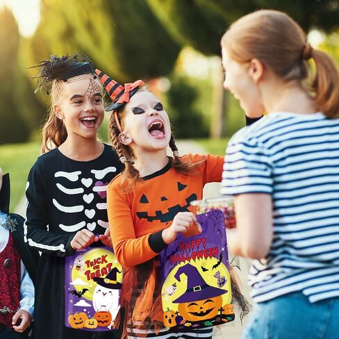 Elanket 40 Pack Easter Treat Bags,Plastic Easter Bags With Handles Bunny Party Favor, Gift Goodie Bag Bulk,Candy Treat Bag For Kids Eggs Hunt Basket Essentials Birthday in Kuwait