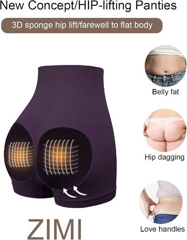 High Waisted Body Shaper Shorts Cut Out Shapewear for Women Tummy Control Hip Enhancer Underwear in Saudi Arabia