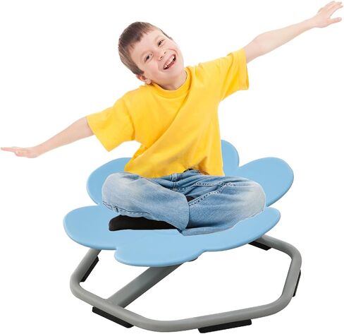 Sensory Spinning Chair for Autistic Kids, Sit and Spin Toys for Toddlers, Autism Swivel Chair Promote Coordination, Spinning Seat for Kids 3-5-7-10-12, Gifts for Autism Children in Saudi Arabia