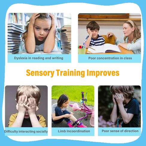 Sensory Spinning Chair for Autistic Kids, Sit and Spin Toys for Toddlers, Autism Swivel Chair Promote Coordination, Spinning Seat for Kids 3-5-7-10-12, Gifts for Autism Children in Saudi Arabia