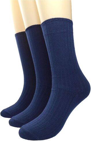 Women's Pure Color Simple Sock Soft Comfort Casual Cotton Crew Socks Free Size in Saudi Arabia