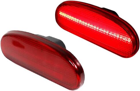 GTINTHEBOX Red Lens Rear Side Marker Light Fender Lamp Housing Assembly Compatible with 2009-2014 NISSAN CUBE 26195-1FC0A in Saudi Arabia