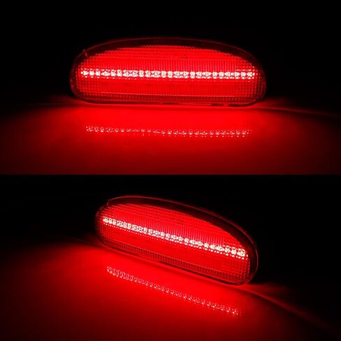 GTINTHEBOX Red Lens Rear Side Marker Light Fender Lamp Housing Assembly Compatible with 2009-2014 NISSAN CUBE 26195-1FC0A in Saudi Arabia