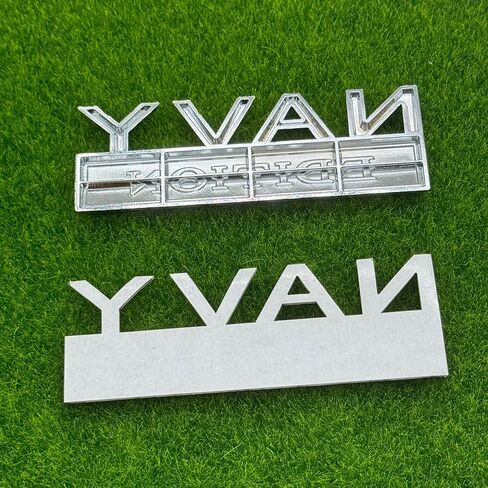 2 Pack Navy Edition Car Emblem, 3D Raised Metal Car Decals Exterior Truck Stickers Chrome Badge with Strong Adhesive for Car Truck Auto (Black/Black) in Saudi Arabia