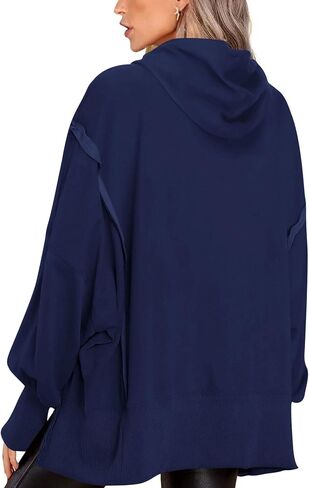 PRETTYGARDEN Womens Oversized Hoodie 2024 Fall Sweatshirt Long Sleeve Loose Trendy Outfits Casual Cute Pullover Tops in Saudi Arabia