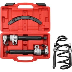 Acymner Coil Spring Compressor Tool | Heavy Duty Build, Ultra-Rugged Strut Spring Compressor,Strong and Durable ATV Spring Compressor Tool with Safety Guard,2200lb Capacity 11in Jaw Opening