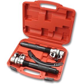 Heavy Duty Coil Spring Compressor Tool - 2200lb Capacity for MacPherson Struts - With Safety Locking Brackets in Kuwait