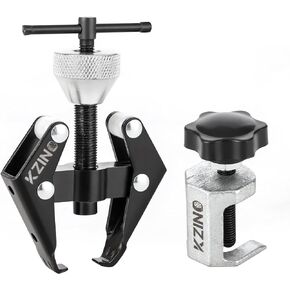 KZINO Windshiled Wiper Puller Tool, Heavy-Duty Arm Battery Terminal Bearing Remover Puller Kit, Windshield Wiper Arm Removal Tool, Arm Bearing Remover Puller Repair Tool