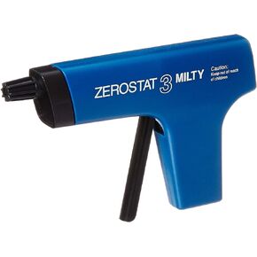 Milty 5036694022153 Zerostat 3 Anti-Static Gun, Blue