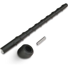 Show Chrome Accessories 41-180 Short Spiral Antenna 7 1/2" Tall, Regular