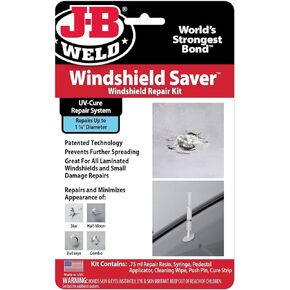 J-B Weld 2100 Windshield Saver Repair Kit, 2 fl. oz