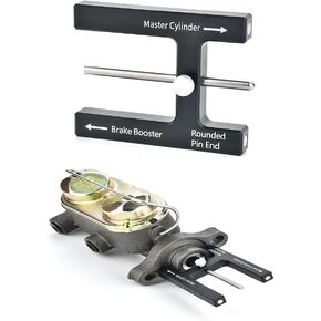 Brake Booster Push Rod Adjustment Tool, Master Cylinder Push Rod Length Gauge for Adjustable Braking Distance of Brake Pedal