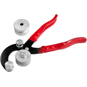 Sutekus Tube Bending Pliers Brake Line Bending Tool Bends 3/16", 1/4", 5/16" and 3/8" Brass, Copper, Steel, and Aluminum Brake Lines