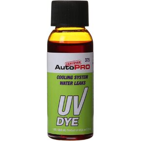 InterDynamics Certified A/C Pro Car Air Conditioner Leak Detector Dye, Leak Detection UV Dye for Cars and Radiators, 1 Oz