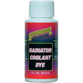TSI Supercool RD8 صبغ كشف تسرب الماء المبرد على أساس U/V (زجاجة قياس ذاتي)، أرجواني، زجاجة 8 أونصة