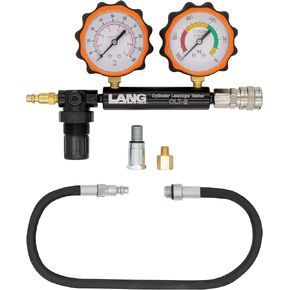 Lang Tools CLT-2 100 PSI Cylinder Leakage Tester with 2 Gauges, One Size