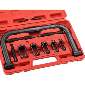 ATPEAM Auto Valve Spring Compressor C Clamp Tool Set Service Kit Suitable for Motorcycle, ATV, Car, Small Engine Vehicle Equipment
