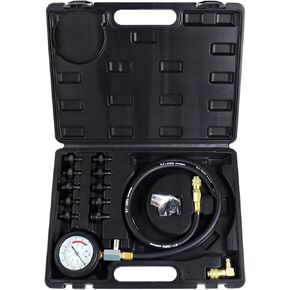 YSTOOL Oil Pressure Tester Kit Professional Oil Pressure Gauge Tool for Engine Diagnostic Test with Hose Adapters and Carry Case for Cars ATVs Trucks Use 0-140psi in Kuwait