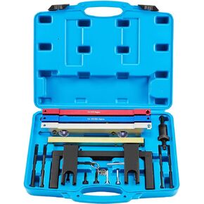 Orion Motor Tech Engine Camshaft Timing Locking Master Tool, Crankshaft Flywheel Alignment Tool Kit Compatible with BMW Vehicles with 2.5L 3.0L N51 N52 N53 N54 N55 Engines Including BMW 3 Series 328i