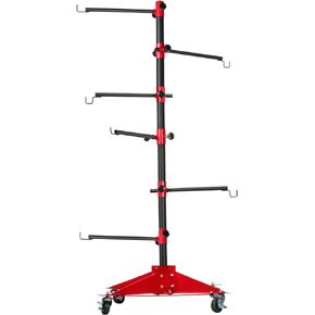 Panel Tree Paint Stand Panel Holder, Adjustabl Center Post Hang Universal Auto Paint Staend Tree Holder, Auto Paint Stand Tree for Doors Fenders Bumpers (Height 47")