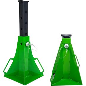 Off-Road Jack Stands – 3.5 Ton (7000 Lbs) Safety Pin Style Heavy Duty Stand – 30-Inch Max Lift Height Perfect for SUVs Trucks in Garage Shop Outdoor