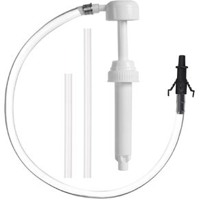 Fluid Pump for Standard Quart Bottles - 8cc Per Pump Stroke, Transmission Fluid Pump with 3rd Hand Adapter, Transfer Gear Oil, Differential & Transmission Fluid (1Pack-28mm)