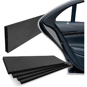 4 PCS Garage Wall Protector 17.5x4 inch, Self Adhesive Garage Wall Protector for Car Doors, Durable Foam Padding Wall Guard, Waterproof Car Door Protector, Easy Setup Wall Bumper Guards