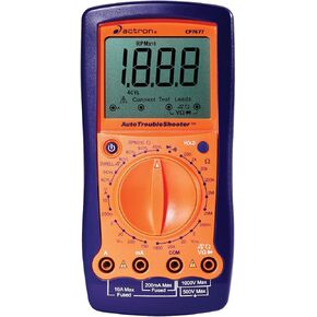 أكترون CP7677 AutoTroubleShooter - مقياس رقمي متعدد ومحلل المحرك لمحترفي السيارات، برتقالي in Kuwait