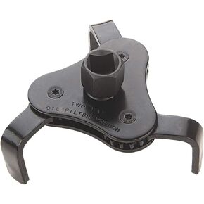 LCGP from 2-1/2 inch to 4.5 inch Black Oil Filter Wrench Tool Set with 3 Jaw, Universal Adjustable Oil Filter Wrench
