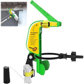 Spray Can Extension Pole Adaptor,Adjustment Sprayer Bracket Adaptor for Wasp/Hornet/Bee Spray Long Range,Spray Paint,Window Cleaner,Tree Pruning Sealer Spray,Spray Can Trigger Handle(Black)