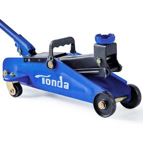 TONDA Floor Jack, Hydraulic Portable Car Lift Jack, 2 Ton (4,000 lb) Capacity, Blue
