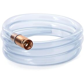 Gas Siphon Hose Pump Shaker Siphon for Gasoline Fuel Transfer Safe Multi-Purpose Self Priming Pump 6 Foot High Grade Hose 3/4" Valve