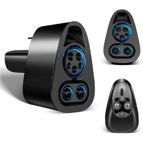 CCS1 to Tesla Charger Adapter, CCS to Tesla Adapter for Model 3 Y S X, [Safety Certified] CCS Combo 1 Adapter-up to 250 kW & 250A 500V DC, Compatible with Level 3 Fast Charging Station