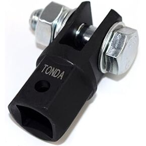 TONDA Scissor Jack Adapter for 1/2 Inch Impact Wrench or 13/16 Inch Lug Wrench, Scissor Jack Drill Adapter for Impact Drills Socket Automotive Jack RV Trailer Leveling Jack