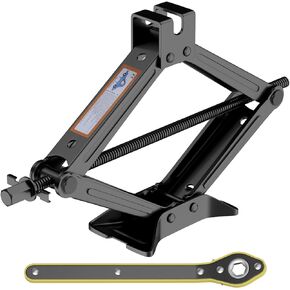 IMAYCC Scissor Lift Jack, Compact Car Jack Kit for Auto SUV, RV, MPV with Smart Ratchet Design, Heavy Duty Tire Changing Kit Lifting 2 Ton (4409 lbs) Tire Jack.