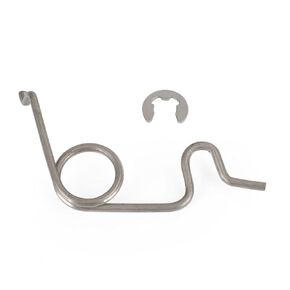 Stainless Steel Fuel Door Pocket Spring Fit for 2007-2020 Tundra 77305-0C050 77305-0C060