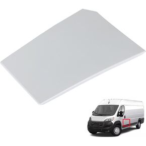 White Fuel Fill Door Replacement for 2014-2021 Ram ProMaster 1500 2500 3500 5XP08GW7AC 5RJ06GW7AA