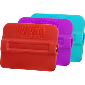 VViViD Magnetic Squeegees Hard, Medium and Soft, Applicator for Vinyl Car Wrap, 3 pcs