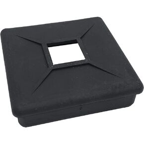 Automotive Authority Bumper Plug End Cap Cover RV Camper Trailer 4" Square Rubber