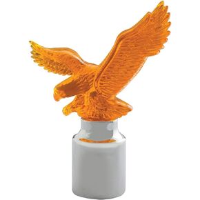 GG Grand General 94132 Chrome Cap & Amber Plastic Eagle for 1 Inch Bumper Guides