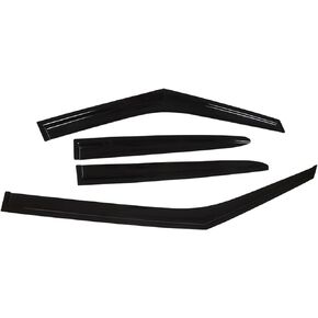 LABLT 4 Pieces Side Window Visors Vent Shade Sun Wind Rain Guards Deflectors Outside Mount Replacement for Veloster 2011 2012 2013 2014 2015 2016 2017