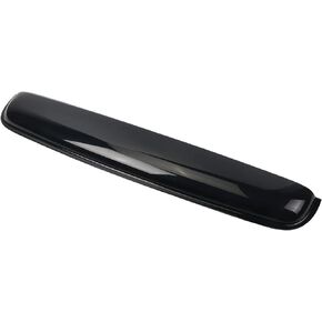 37.8" 980mm Moon Sunroof Wind Deflector Visor Black Dark Smoke with Tape Universal Smoke Black Sun/Rain Guard for Sun/Moon Roof