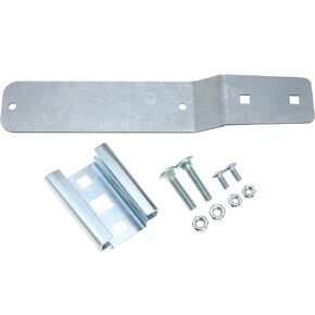 Slow Moving Vehicle Triangle Sign Mounting Kit for Golf Cart Includes 1 Tractor Bracket 1 Street Sign Bracket 4 Bolts and 4 Nuts