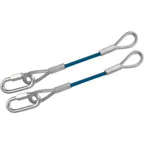 WLLAUTO Trailer Safety Cables Extension 12 inch for Towing Bar，12000 Lbs Loading (One Pairs)
