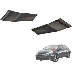 2Pcs Windshield Wiper Side Cowl Cover Trim 55084-02250 55083-02010 Compatible with Toyota Corolla 2014 2015 2016 2017 2018 2019 Left and Right Side